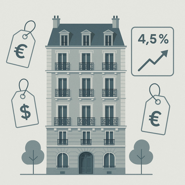 Illustration des frais de notaire à Paris